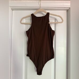 SKIMS Chocolate Brown Bodysuit